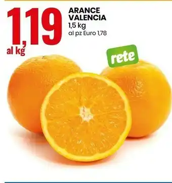 Eurospin Arance Valencia offerta
