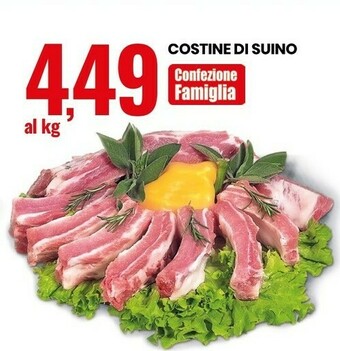 Eurospin Costine Di Suino offerta