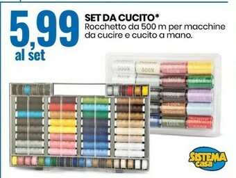 Eurospin Set Da Cucito offerta