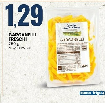 Eurospin Parmigiano reggiano Garganelli Freschi offerta