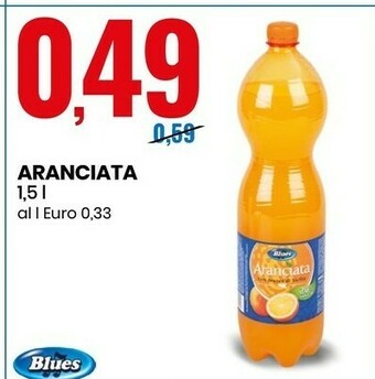 Eurospin Blues Aranciata offerta