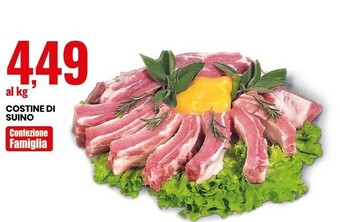 Eurospin Costine Di Suino offerta