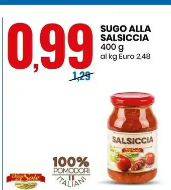Eurospin Sugo Alla Salsiccia offerta