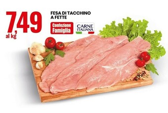 Eurospin Fesa Di Tacchino A Fette offerta