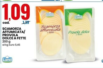 Eurospin Land Scamorza Affumicata offerta