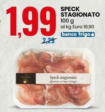 Eurospin Speck Stagionato offerta