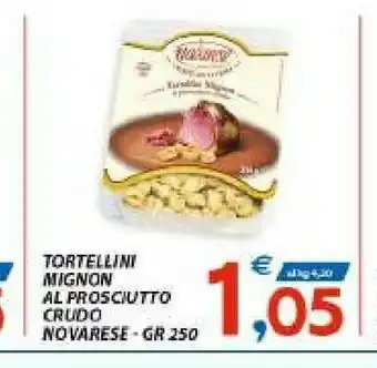 Vivo Supermercati Novarese Tortellini Mignon Al Prosciutto Crudo offerta