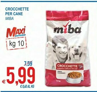 MD Discount Miba Crocchette Per Cane offerta
