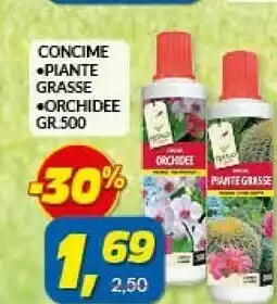 Risparmio Casa Concime Piante Grasse/orchidee Gr500 offerta