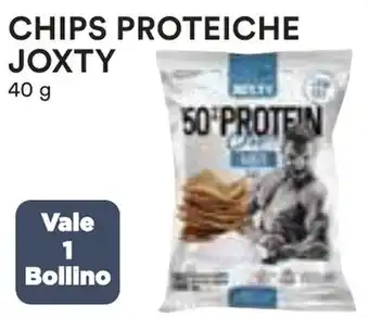 Ipercoop CHIPS PROTEICHE JOXTY 40 g offerta