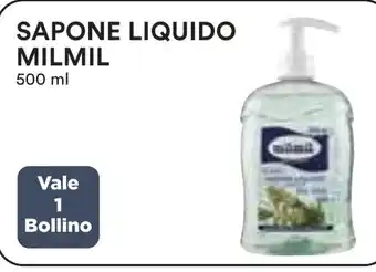 Ipercoop SAPONE LIQUIDO MILMIL 500 ml offerta