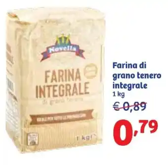 In'S Mercato Farina di grano tenero integrale 1 kg offerta