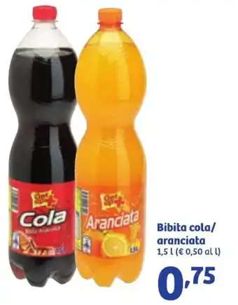 In'S Mercato Bibita cola/ aranciata 1,5 l offerta