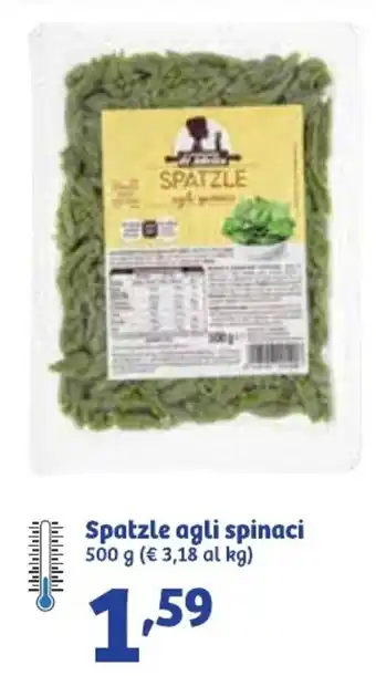 In'S Mercato Spatzle agli spinaci 500 Spatzle agli spinaci offerta
