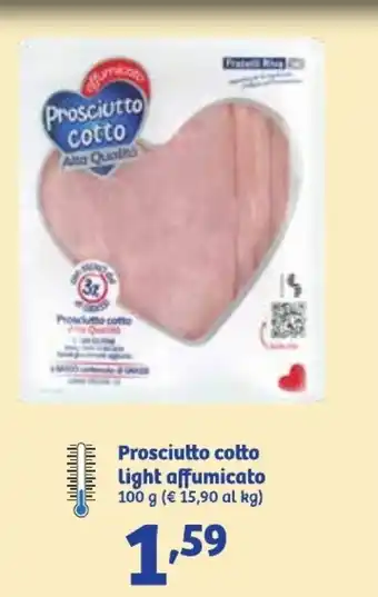 In'S Mercato Prosciutto cotto Light affumicato 100 g offerta