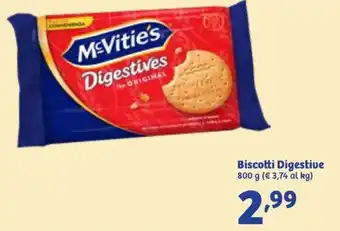 In'S Mercato Biscotti Digestive 800 g offerta