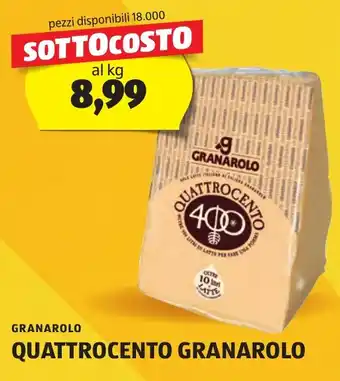 ALDI GRANAROLO QUATTROCENTO GRANAROLO offerta