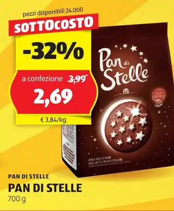 ALDI PAN DI STELLE PAN DI STELLE 700 g offerta