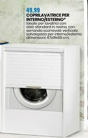 Coprilavatrice Per Interno/ Esterno