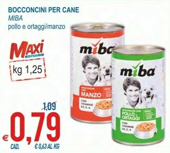 MD Discount Miba Bocconcini Per Cane offerta