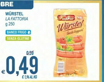 MD Discount La Fattoria Wurstel offerta