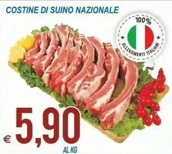 MD Discount Costine Di Suino Nazionale offerta