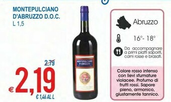 MD Discount Montepulciano D' Abruzzo Doc offerta