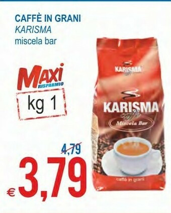 MD Discount Karisma Caffe In Grani offerta