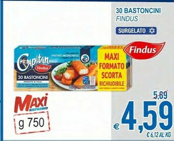 MD Discount Findus 30 Bastoncini 750 G(ml) offerta