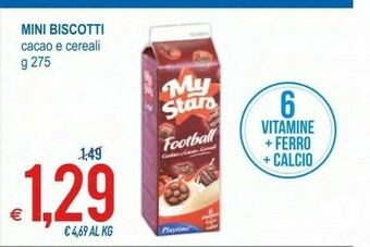 MD Discount Mini Biscotti Cacao E Cereali offerta