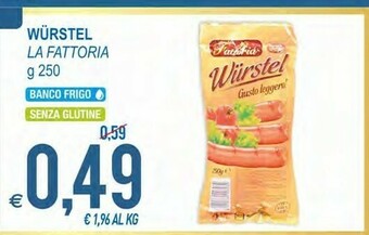 MD Discount La Fattoria Wurstel offerta