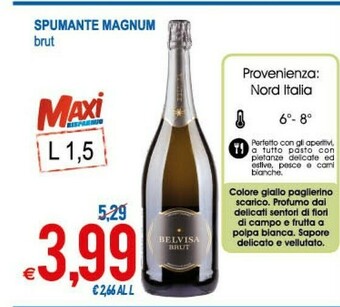 MD Discount Spumante Magnum Brut offerta