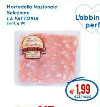MD Discount La Fattoria Mortadella Nazionale Selezione offerta
