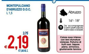 MD Discount Montepulciano D'Abruzzo Doc offerta