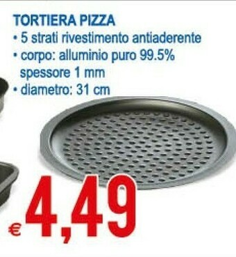MD Discount Tortiera Pizza offerta