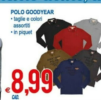 MD Discount Goodyear Polo offerta
