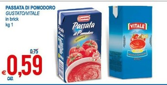 MD Discount Gustato Passata Di Pomodoro Vellutata 1000 G(ml) offerta