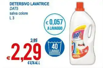 MD Discount Dat5 Detersivo Lavatrice Salva Colore offerta