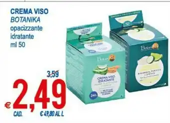 MD Discount Botanika Crema Viso Opacizzante Idratante offerta