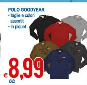 MD Discount Goodyear Polo offerta