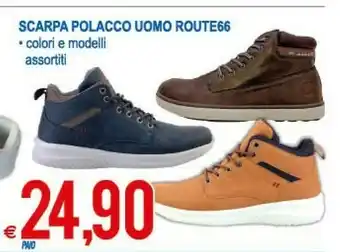 MD Discount Scarpa Palacco Uomo Route 66 offerta