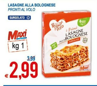 MD Discount Pronti al volo Lasagne Alla Bolognese offerta