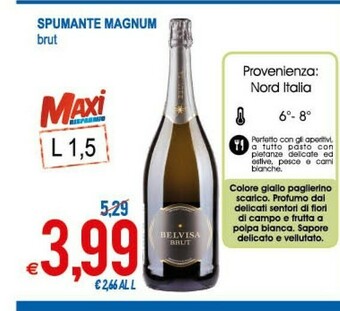 MD Discount Spumante Magnum Brut offerta
