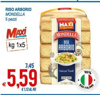 MD Discount Mondella Riso Arborio offerta