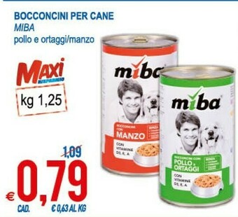 MD Discount Miba Bocconcini Per Cane offerta