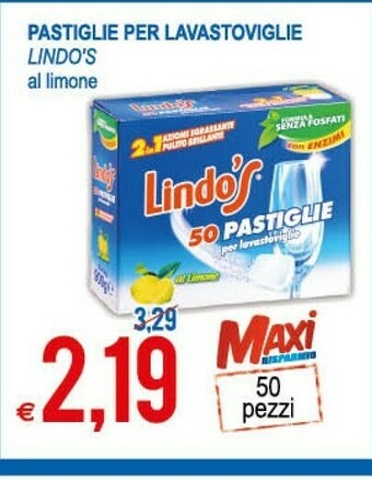 MD Discount Lindo's Pastiglie Per Lavastoviglie offerta