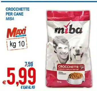 MD Discount Miba Crocchette Per Cane offerta