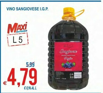 MD Discount Vino Sangiovese IGP offerta