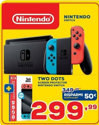 Euronics Nintendo Switch offerta
