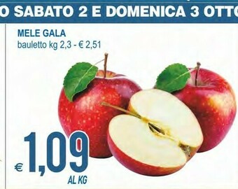 MD Discount Mele Gala offerta